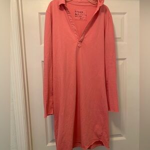 Frank & Eileen Nicole henley long sleeve dress